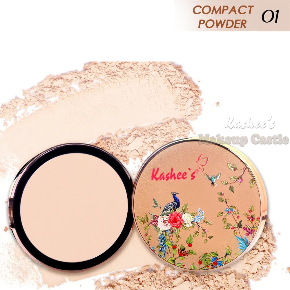 Deal Eventone High Coverage Liquid Foundation With Silk Skin Compact Powder