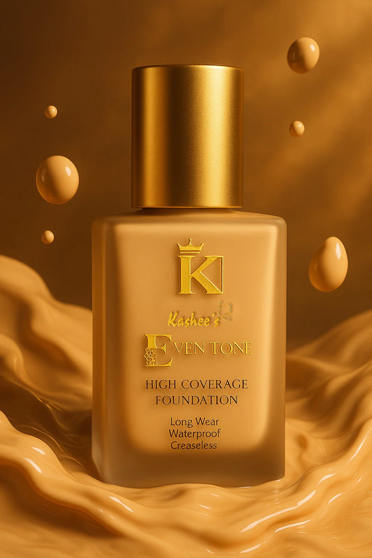 Deal Eventone High Coverage Liquid Foundation With Silk Skin Compact Powder